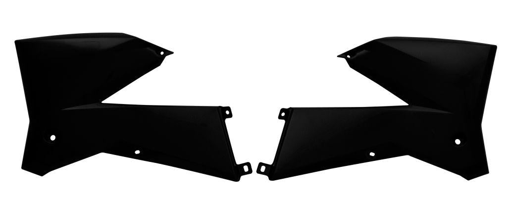 R-TECH BLACK RADIATOR SCOOPS KTM SX/SX-F 2005-2006, EXC/EXC-F 2005-2007