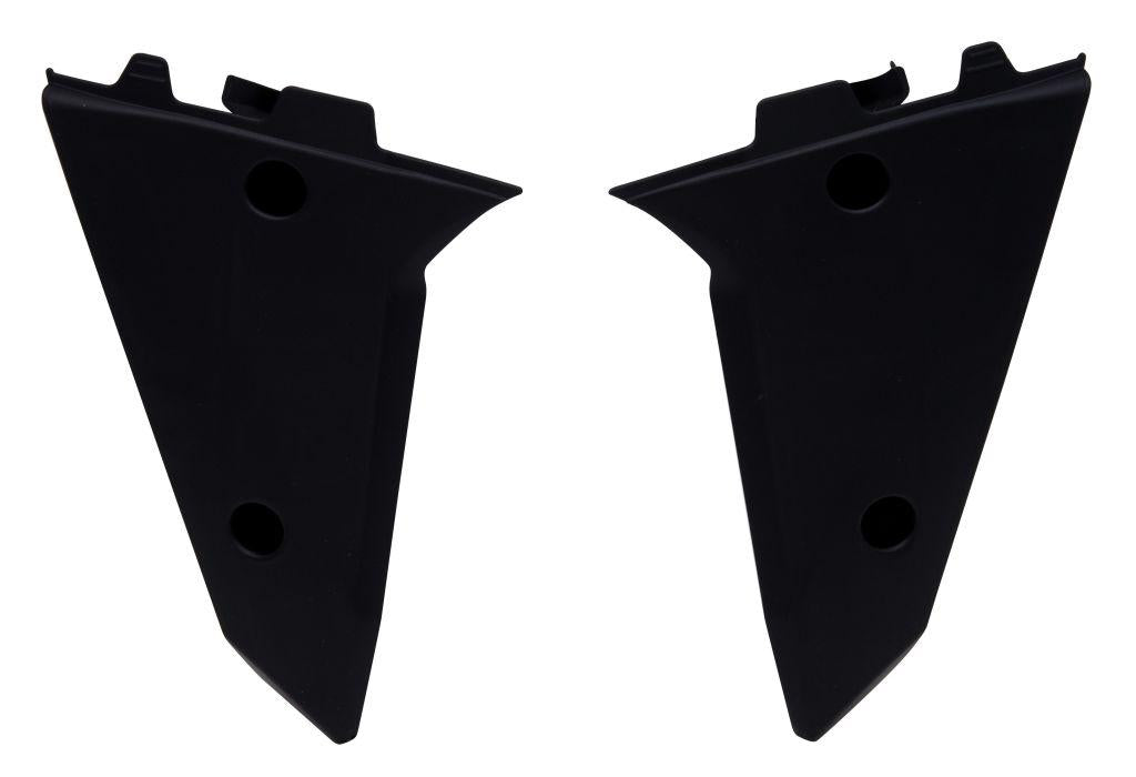 R-TECH BLACK LOWER RADIATOR SCOOPS HUSQVARNA TC/TE 250/310/450/510 2005-2007