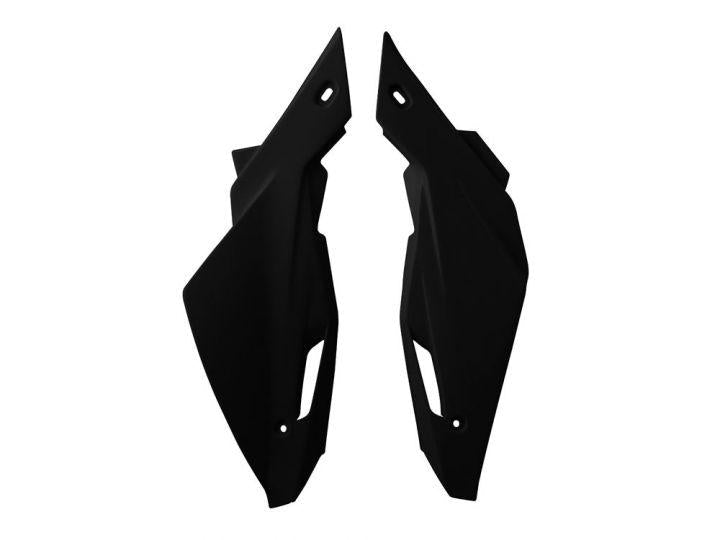 R-TECH BLACK SIDE PANELS HUSQVARNA TC/TE 250/310 08-13, TC/TE 450/510 2008-2010