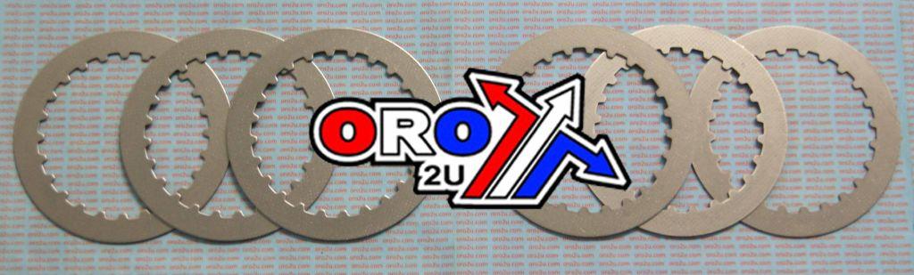 CLUTCH PLATE STEEL SET/6, MX-03585S HONDA XR400 96-04