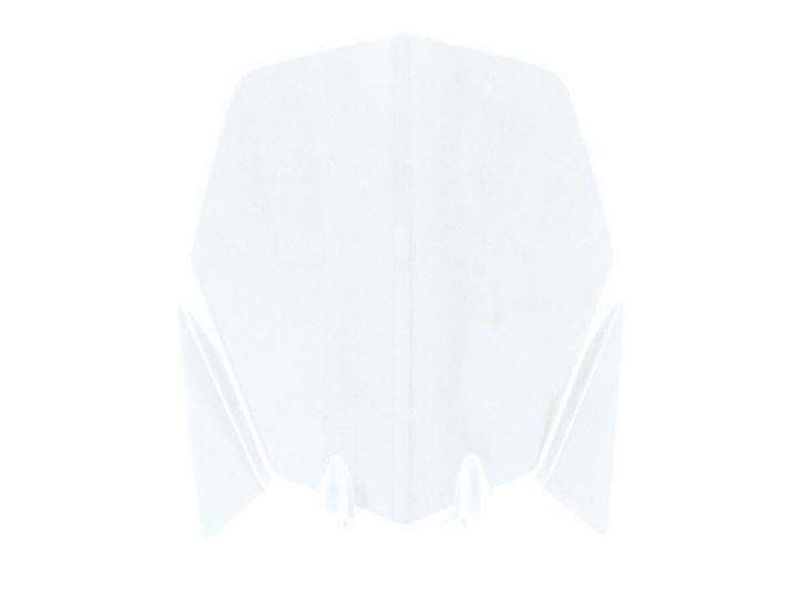 R-TECH WHITE FRONT PLATE HUSQVARNA TC/TE 449/511 2011 2013