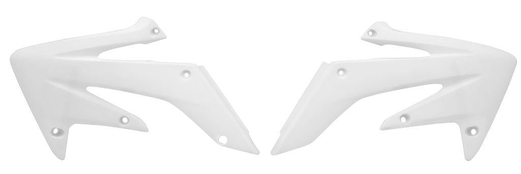 R-TECH WHITE RADIATOR SCOOPS HONDA CRF250R 2004-2009, CRF250X 2004-2019
