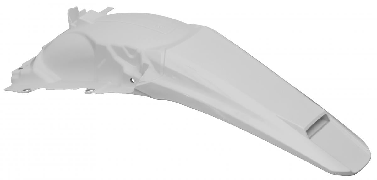 R-TECH WHITE REAR FENDER NO LED HONDA CRF250X 2004-2019