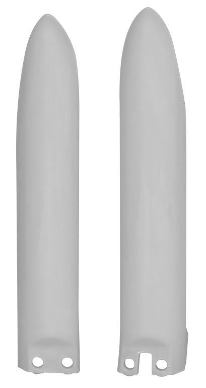 R-TECH WHITE LOWER FORK GUARDS KAWASAKI KX80/85/100 1998-2013
