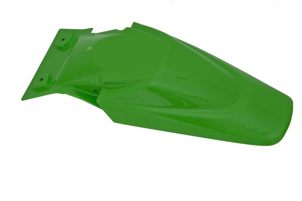 R-TECH GREEN REAR FENDER KAWASAKI KX65 00-24, SUZUKI RM65 03-05, DR-Z110 03-06