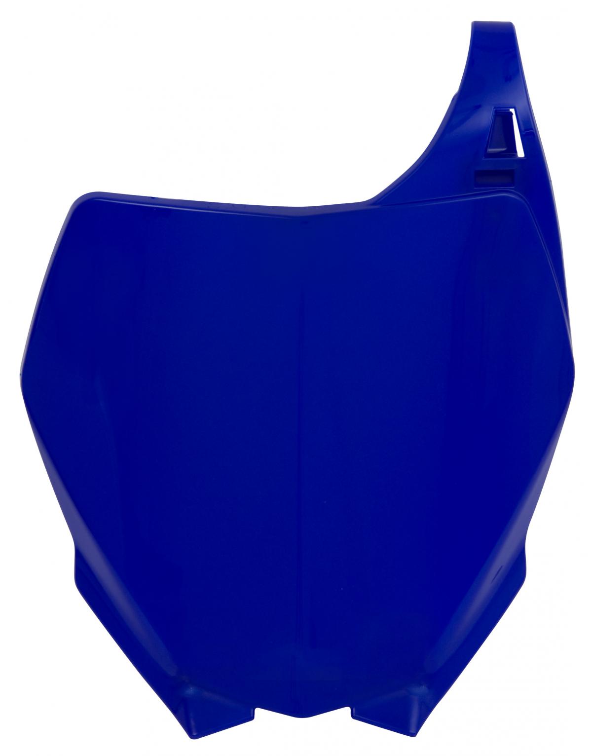 R-TECH BLUE FRONT PLATE YAMAHA YZ125/250 06-14, YZ-F250/450 06-09