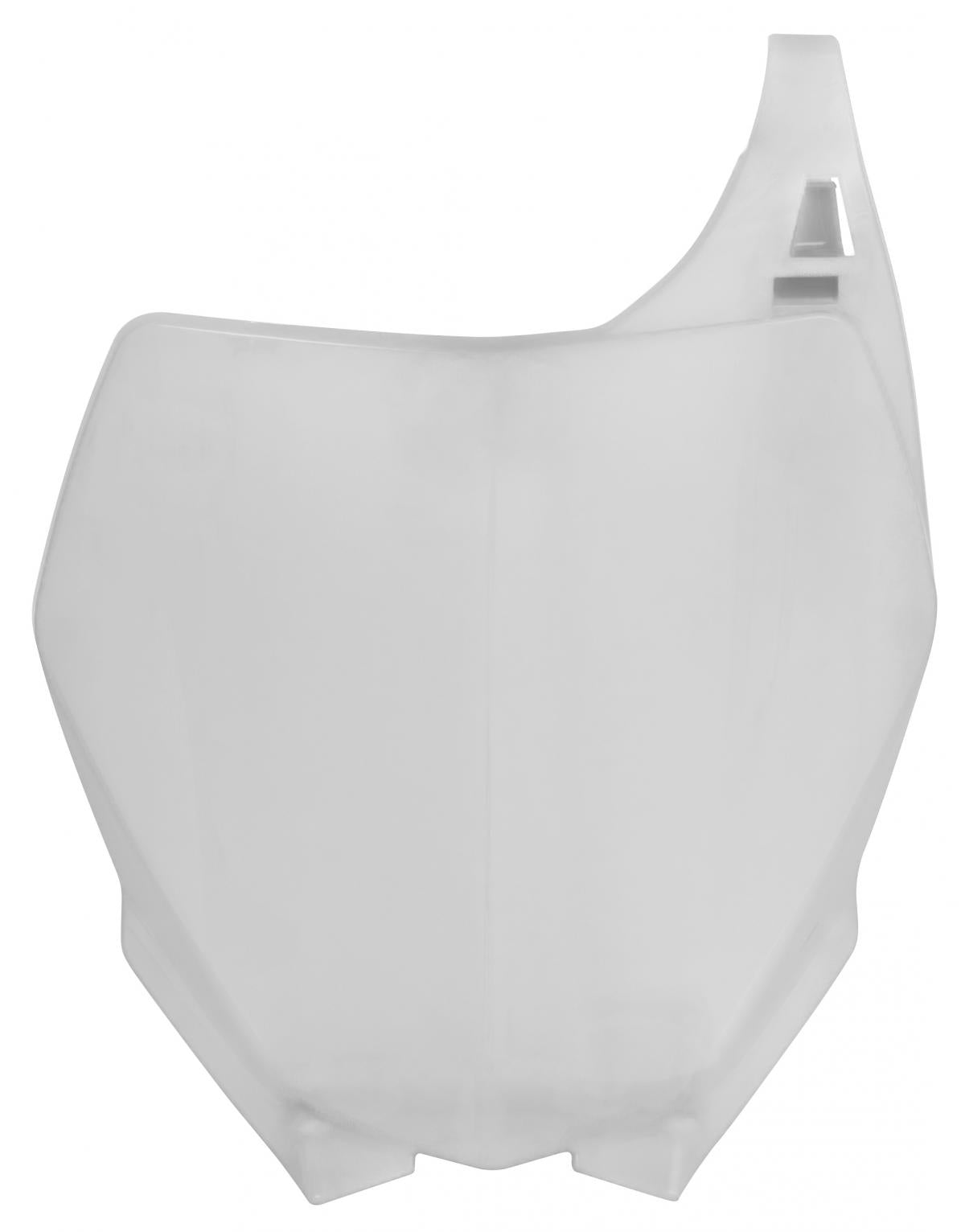 R-TECH WHITE FRONT PLATE YAMAHA YZ125/250 06-14, YZ-F250/450 06-09