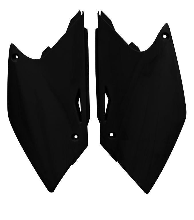 R-TECH BLACK SIDE PANELS KAWASAKI KX250F 2004-2005, SUZUKI RM-Z250 04-06