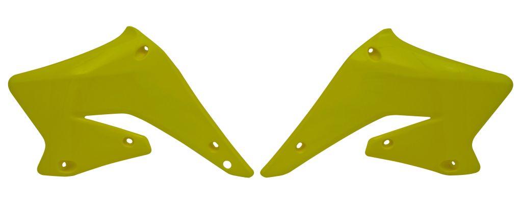 R-TECH YELLOW RADIATOR SCOOPS SUZUKI RM-Z250 2004-2006
