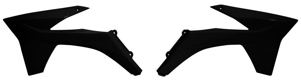 R-TECH BLACK RADIATOR SCOOPS KTM SX/SX-F 2011-2012, EXC/EXC-F 2012-2013