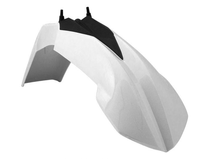R-TECH WHITE FRONT FENDER KTM SX65 2012-2015