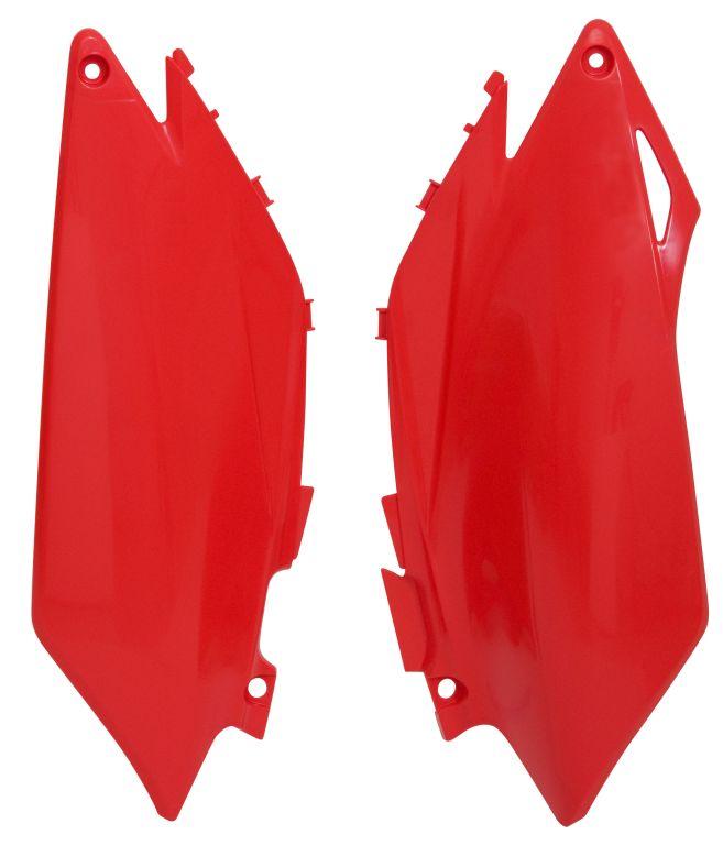 R-TECH RED SIDE PANELS HONDA CRF250R 2011-2013, CRF450R 2011-2012