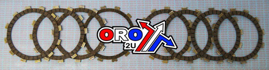 CLUTCH PLATES WR400F 98-00, YZ400F 98-99 EBC, CK2310