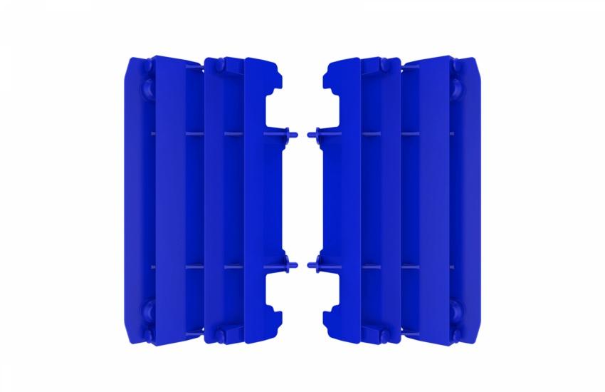 POLISPORT BLUE RAD LOUVERS/COVERS YAMAHA YZ125/250 2006-2019, YZ250X 2016-2018