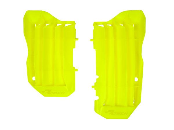 R-TECH NEON O/S RAD LOUVERS/COVERS HONDA CRF250R 2018-2019, CRF250RX 2019