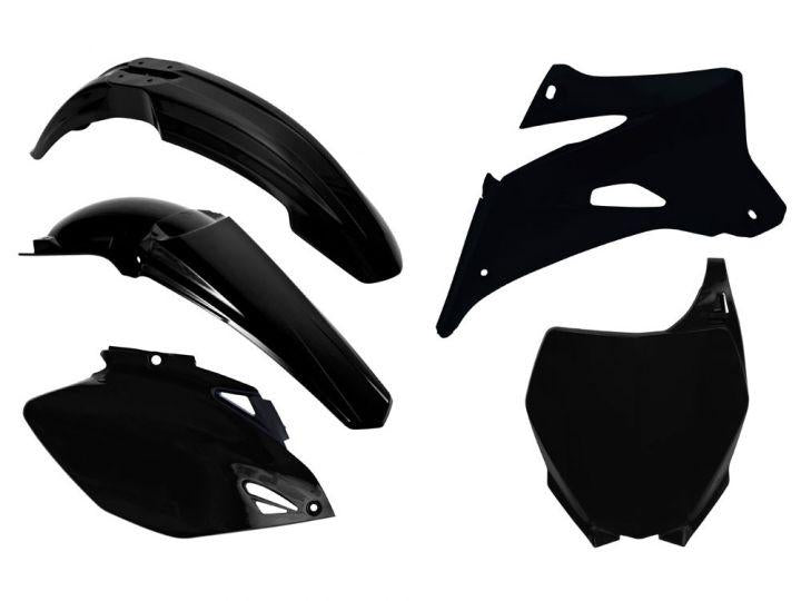 R-TECH BLACK PLASTIC KIT/5 YAMAHA YZ250F 2006-2009, YZ450F 2006-2009