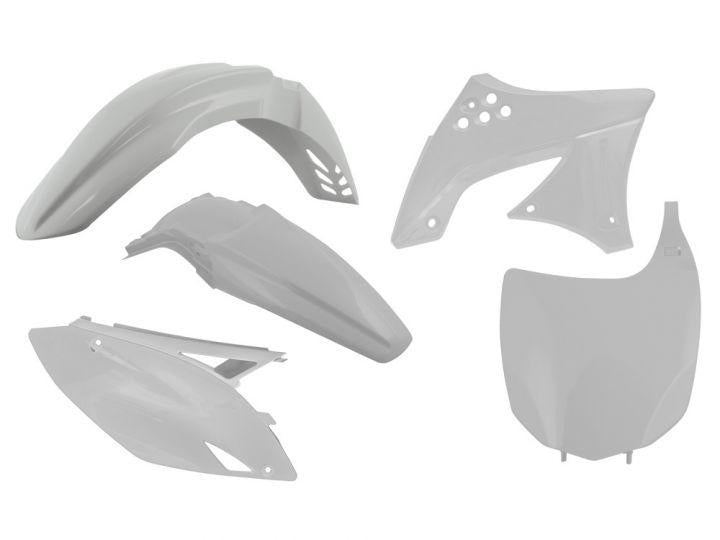 R-TECH WHITE PLASTIC KIT/5 KAWASAKI KX450F 2009-2011