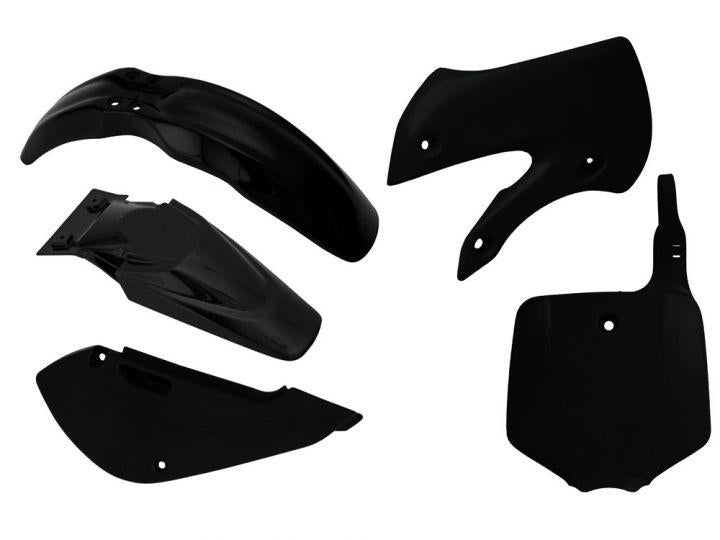 PLASTIC KIT/5 KX65 01-16 BLACK RACETECH KITKX0-NR0-508