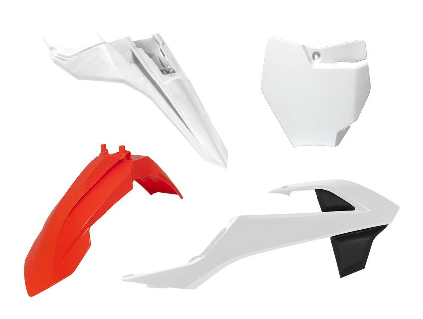 R-TECH OEM 17 STYLE PLASTIC KIT/4 KTM SX65 2016-2023, GAS GAS MC65 2021-2023