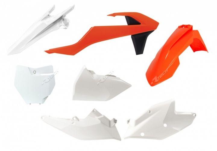 R-TECH OEM 16 STYLE PLASTIC KIT/6 KTM SX/SX-F 2016-2018, XC/XC-F 2017-2018