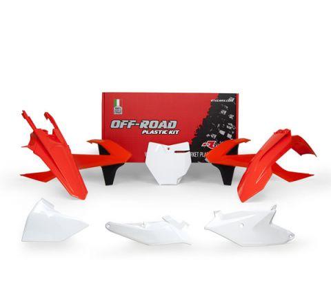 R-TECH OEM STYLE PLASTIC KIT/6 KTM SX85 2018-2024, GAS GAS MC85 2021-2023