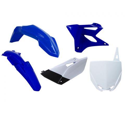 R-TECH OEM STYLE BLUE/WHITE PLASTIC KIT/5 YAMAHA YZ85 2015-2021