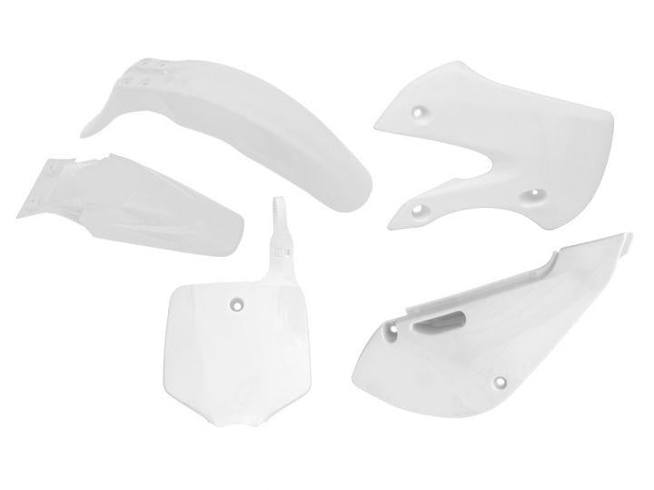 R-TECH WHITE PLASTIC KIT/5 KAWASAKI KLX110 2002-2010