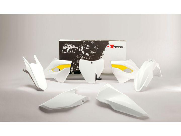 R-TECH OEM 15 STYLE PLASTIC KIT5 HUSQ TC125 14-15, TC250 14-16, FC250-450 14-15