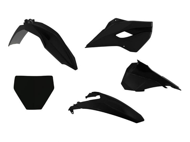 PLASTIC KIT/5 14-16 HUSKY TC85 BLACK RACETECH KITHSQ-NR0-509