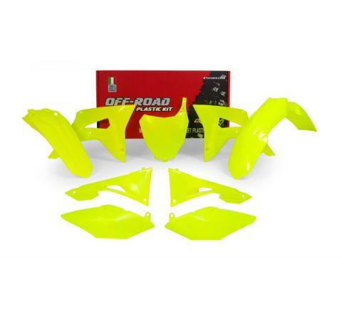 R-TECH NEON YELLOW PLASTIC KIT HONDA CRF450R 2017-2018, CRF250R 2018