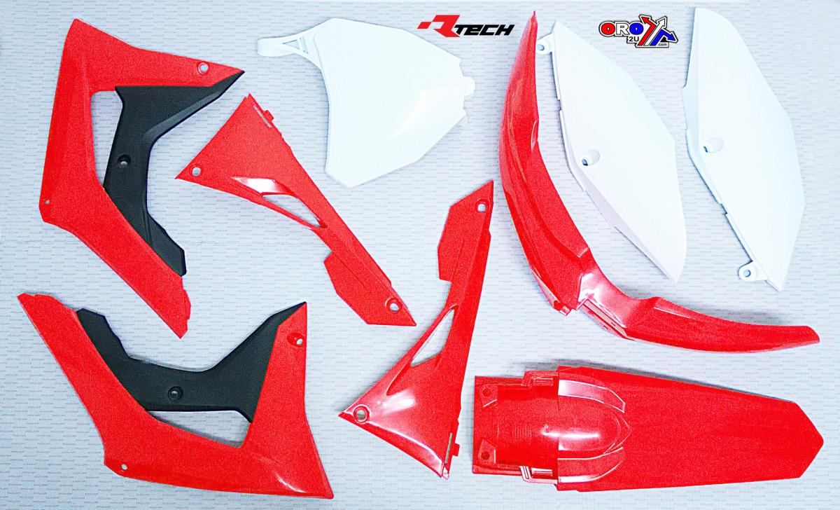 R-TECH OEM STYLE PLASTIC KIT HONDA CRF450R 2017-2018, CRF250R 2018