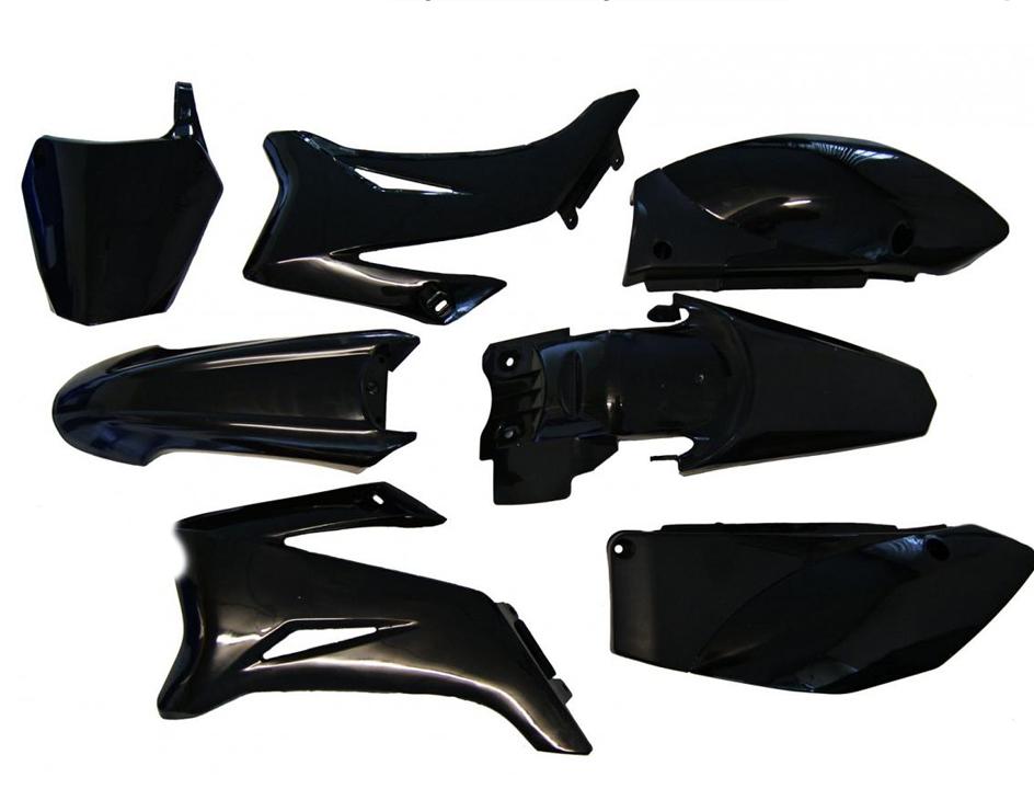 FIR BLACK PLASTIC KIT YAMAHA TTR110E 2008-2021