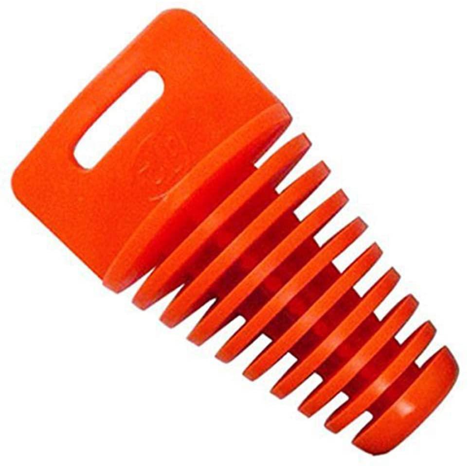 ORANGE EXHAUST PLUG 34-62mm