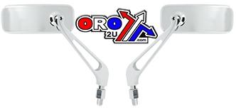 UNIVERSAL CHROME MIRROR, PAIR
