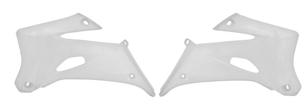 R-TECH WHITE RADIATOR SCOOPS YAMAHA WR250F 2007-2014, WR450F 2007-2011