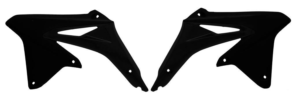 R-TECH BLACK RADIATOR SCOOPS SUZUKI RM-Z450 2008-2017, RMX450Z 2010-2017