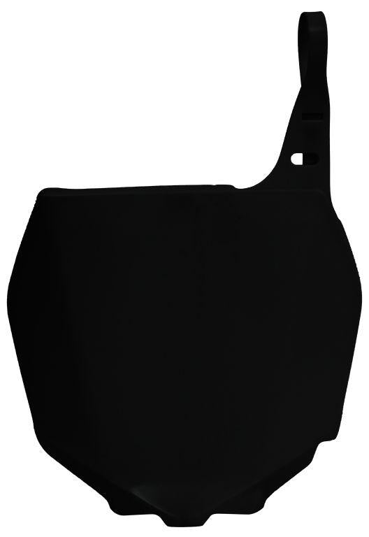 R-TECH BLACK FRONT PLATE SUZUKI RM125/250 01-11, RM-Z250 07-09, RM-Z450 05-07