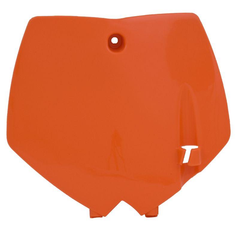 R-TECH ORANGE FRONT PLATE KTM SX65 2002-2008