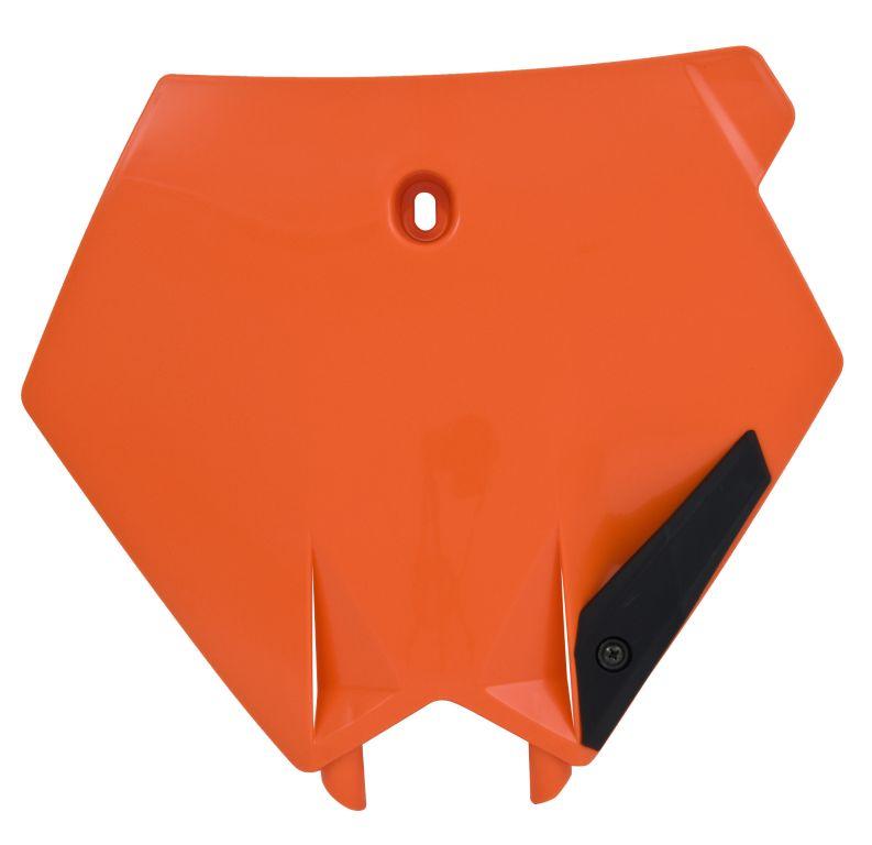 R-TECH ORANGE FRONT PLATE KTM SX/SX-F 125-525 2003-2006