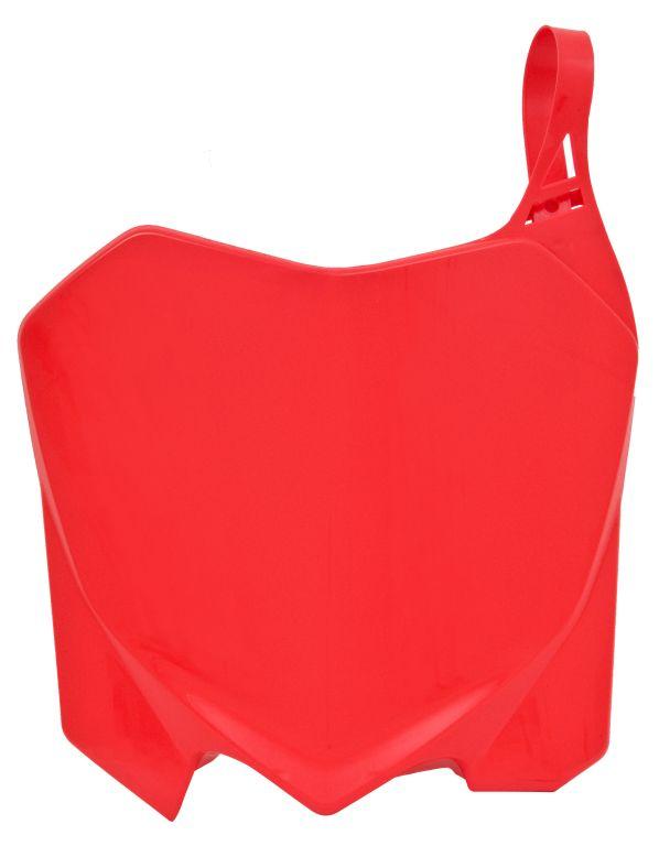 R-TECH RED FRONT PLATE HONDA CRF250R 2010-2013, CRF450R 2009-2012