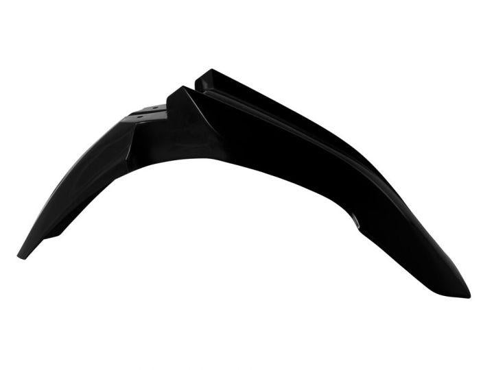 R-TECH BLACK FRONT FENDER HONDA CRF250R 2014-2017, CRF450R 2013-2016