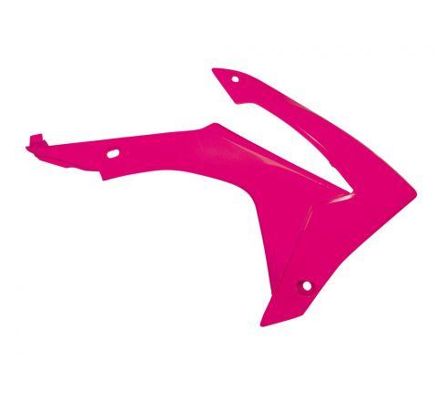 R-TECH PINK RADIATOR SCOOPS HONDA CRF250R 2014-2017, CRF450R 2013-2016