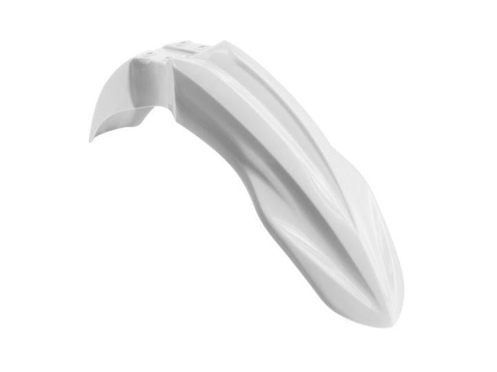 R-TECH WHITE FRONT FENDER KAWASAKI KX250F 2013-2016, KX450F 2013-2015