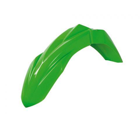 R-TECH GREEN FRONT FENDER KAWASAKI KX250F 17-24, KX450F 16-24, KX250/450X 21-23