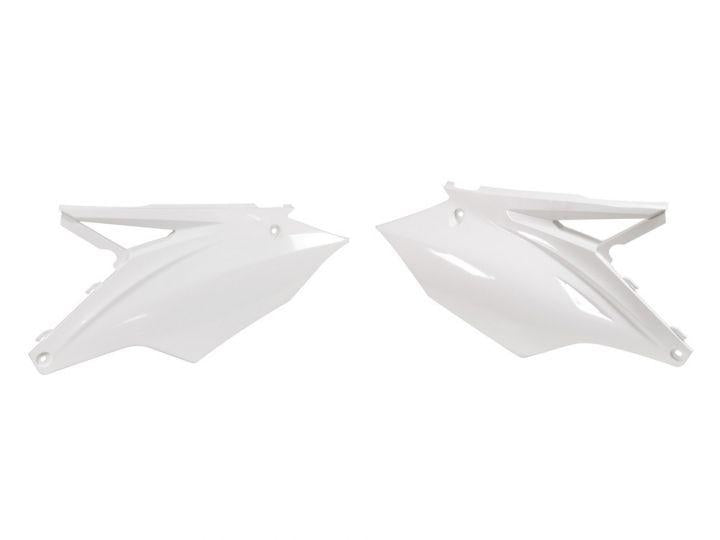 R-TECH WHITE SIDE PANELS KAWASAKI KX250F 2017-2020, KX450F 2016-2018