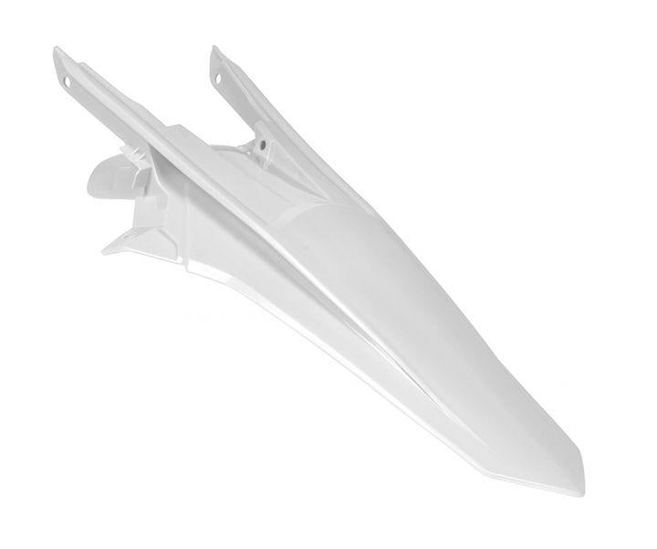 R-TECH WHITE REAR FENDER KTM EXC/EXC-F 125-500, XC-W125-300 17-19
