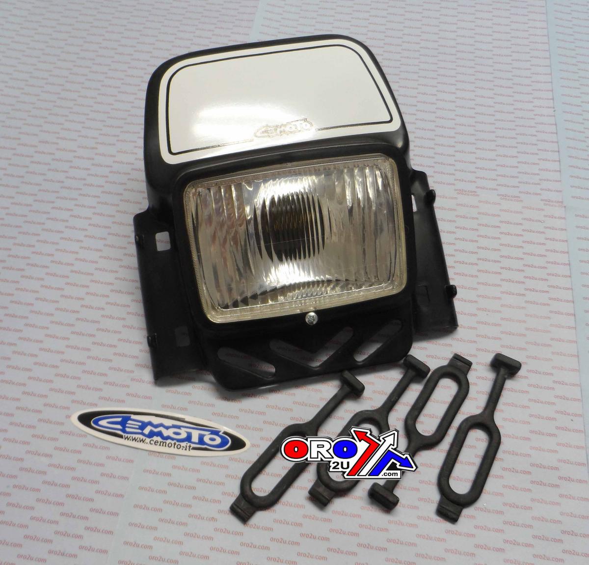 UNIVERSAL BLACK TRIALS HEADLIGHT