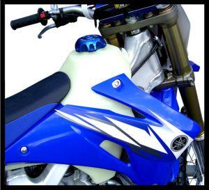 06-09 YZF25/450 2.6g NATURAL CLARKE FUEL TANK 11469