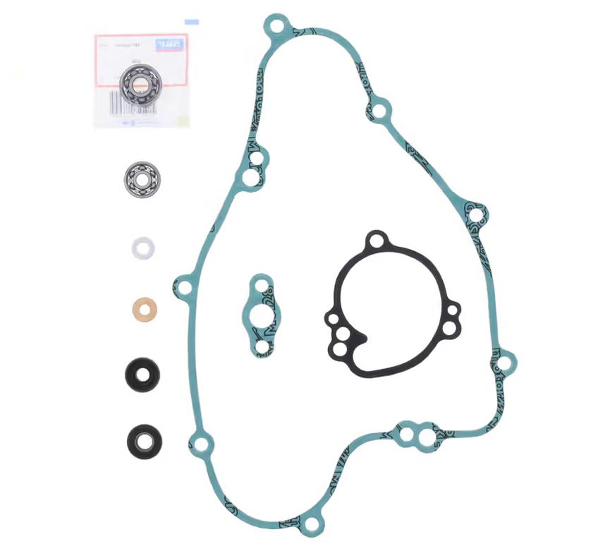 ATHENA WATER PUMP GASKET KIT KAWASAKI KX65 2006-2025, With Bearing
