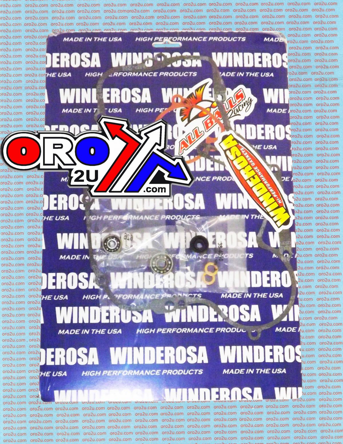 WINDEROSA WATER PUMP GASKET KIT KAWASAKI KX250 88-91, KDX250 91-94